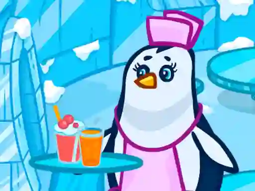 Гульня Penguin Cafe онлайн