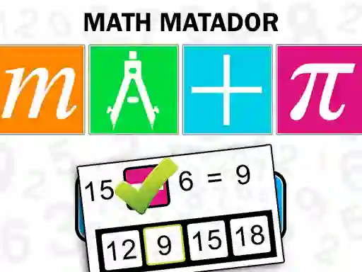 Гульня Math Matador онлайн
