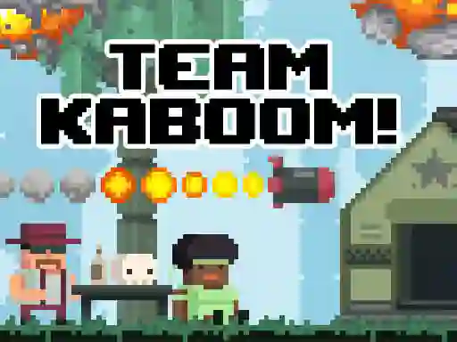 Гульня Team Kaboom онлайн