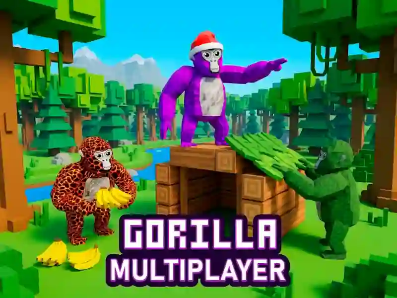 Гульня Gorilla Multiplayer онлайн