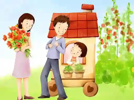 Гульня Happy Mothers Day 2020 Puzzle онлайн
