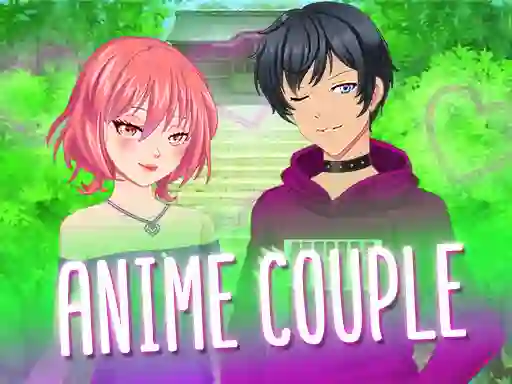 Гульня Anime Couple Dress Up онлайн