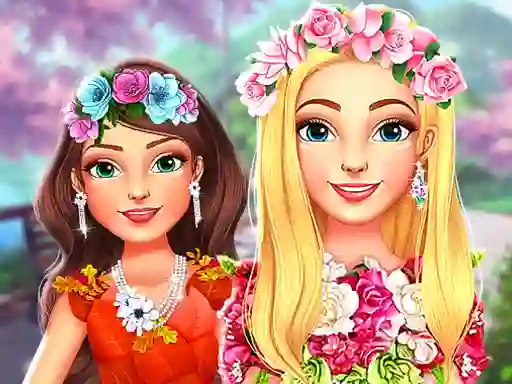 Гульня My Dreamy Flora Fashion Look онлайн