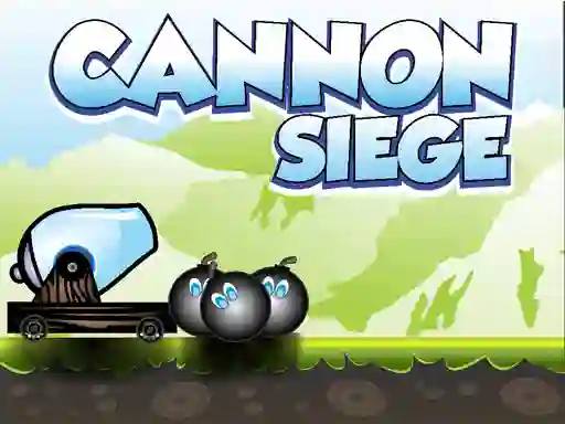 Гульня Cannon Siege онлайн