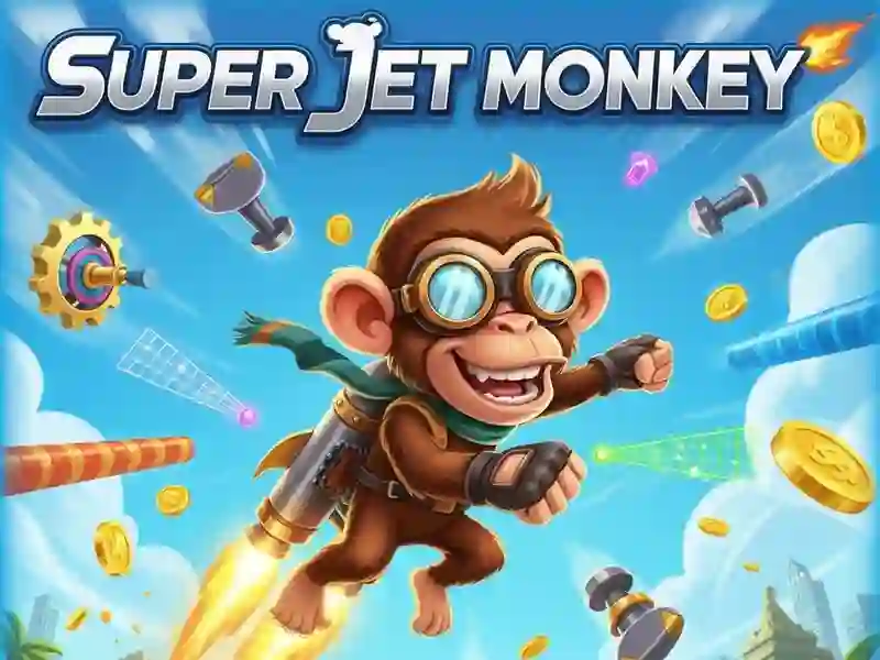 Гульня Super Jet Monkey онлайн