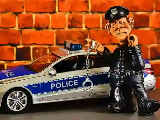 Гульня Police Officers Puzzle онлайн