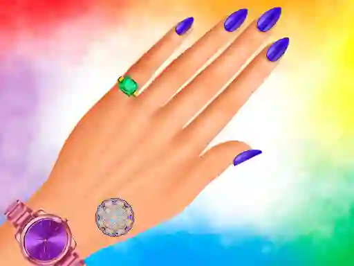 Гульня Nail Art Design онлайн