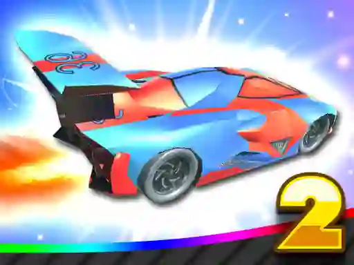 Гульня Fly Car Stunt 2 онлайн