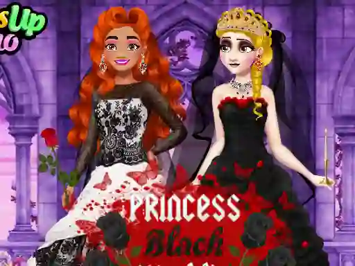 Гульня Princess Black Wedding Dress онлайн