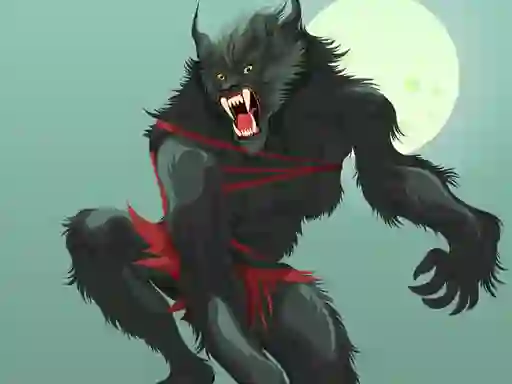 Гульня Scary Monsters Coloring онлайн