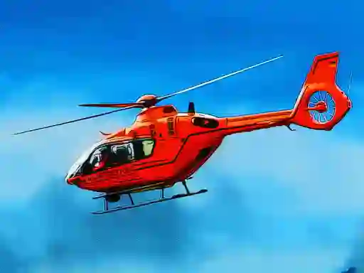 Гульня Helicopter Puzzle онлайн