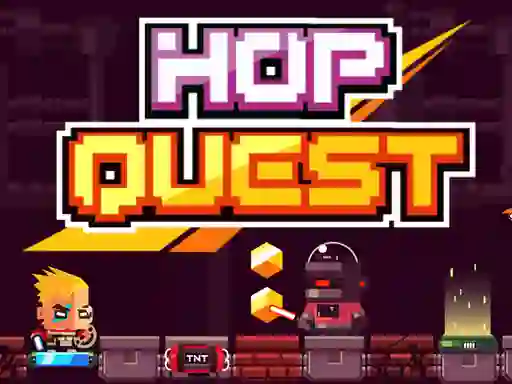Гульня Hop Quest онлайн