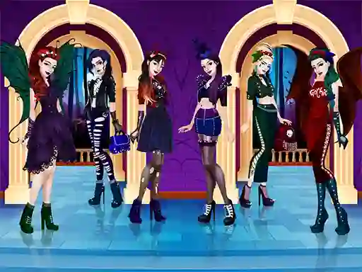 Гульня Gothic Dress Up онлайн