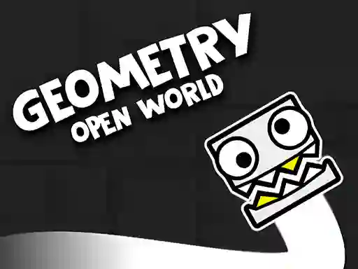 Гульня Geometry Open World онлайн