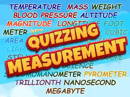 Гульня Quizzing Measurement онлайн