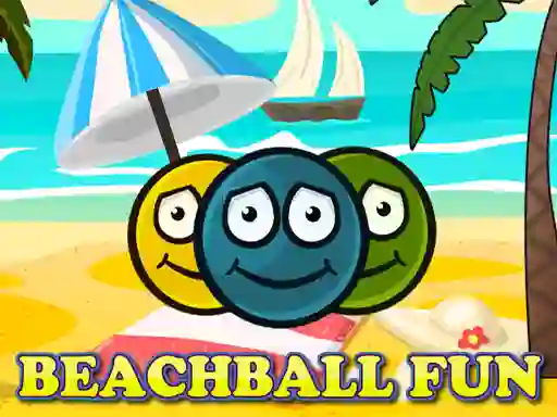 Гульня Beachball Fun онлайн