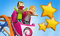 Гульня Rollercoaster creator express онлайн