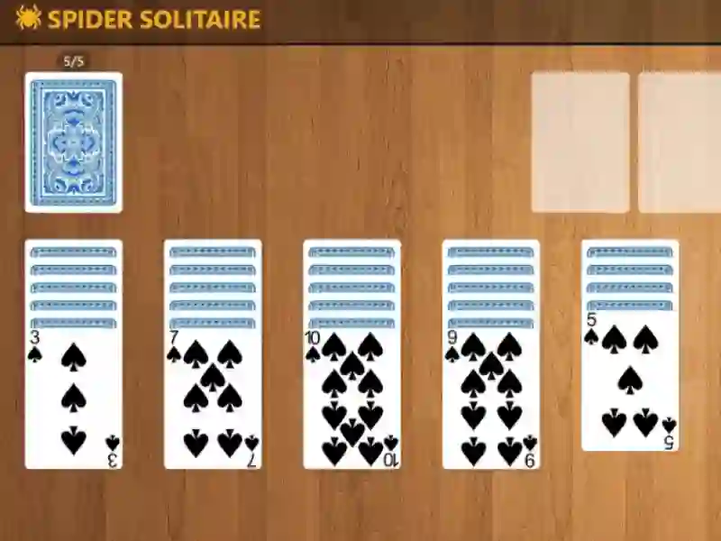 Гульня Spider Solitaire Pro онлайн