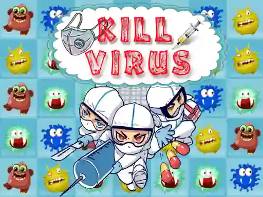 Гульня Kill Virus онлайн