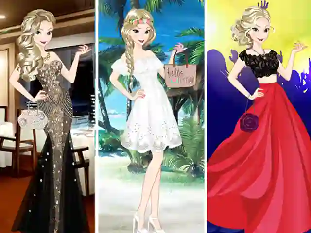 Гульня Princess On Vacation онлайн