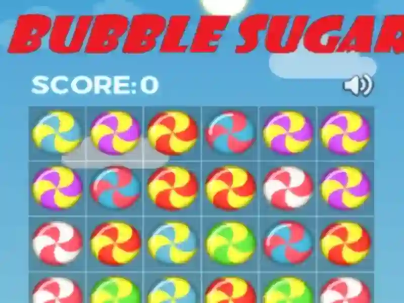 Гульня Bubble Sugar онлайн
