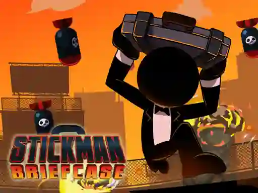Гульня Stickman Briefcase онлайн