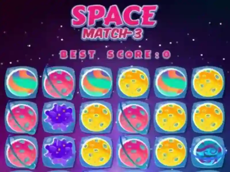 Гульня Space Match3 онлайн
