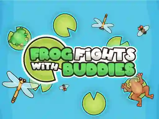 Гульня Frog Fights With Buddies онлайн