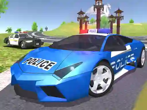 Гульня Police Car Simulator 3d онлайн