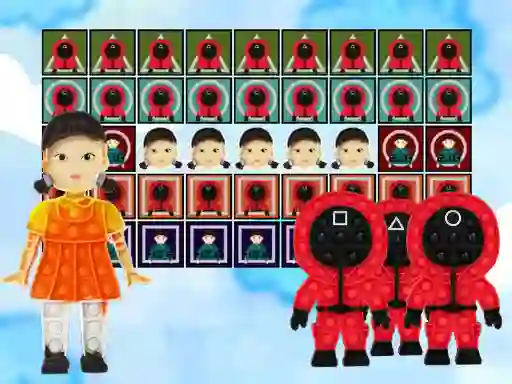 Гульня Squid doll Shooter Game онлайн