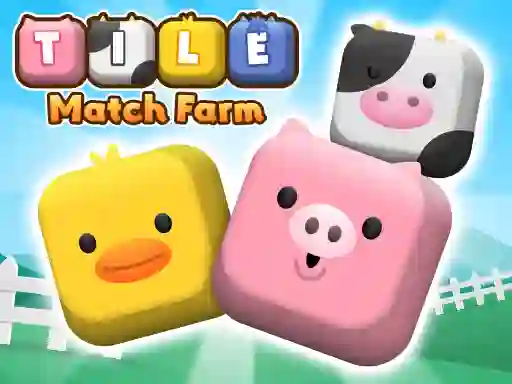 Гульня Tile Match Farm онлайн