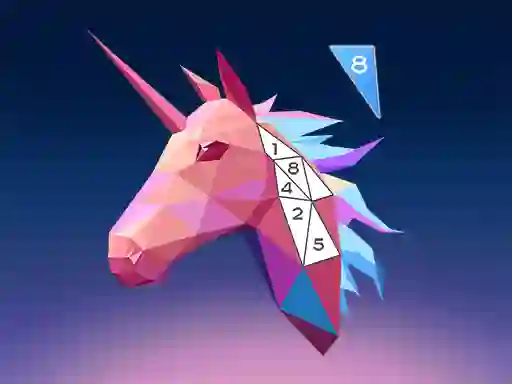 Гульня Lowpoly 3d Art онлайн
