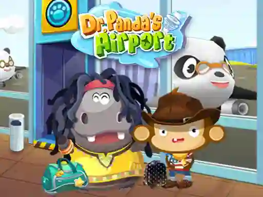 Гульня Dr.Panda's Airport онлайн