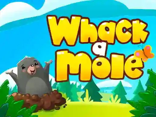 Гульня Whack A Mole онлайн