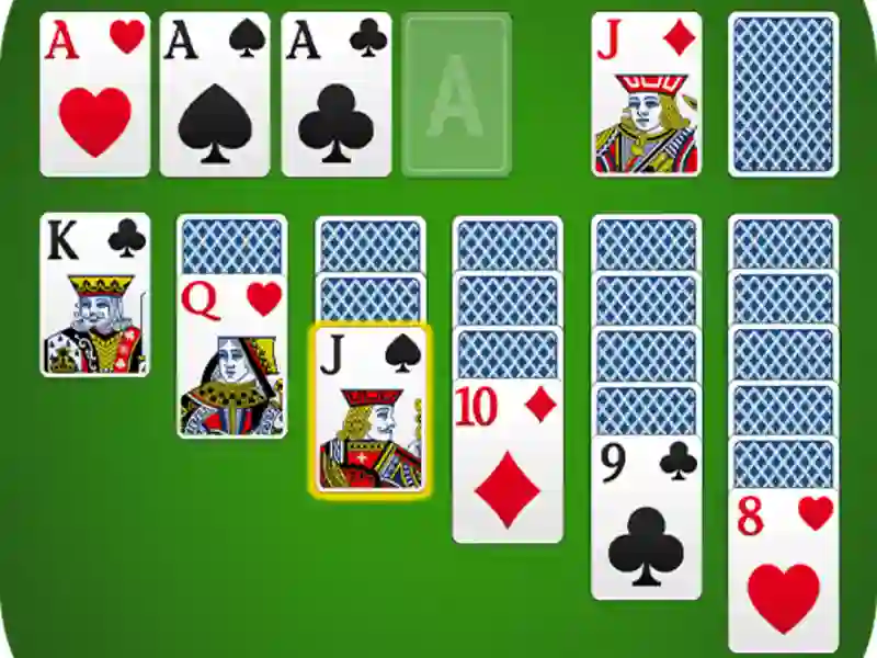 Гульня Classic solitaire онлайн