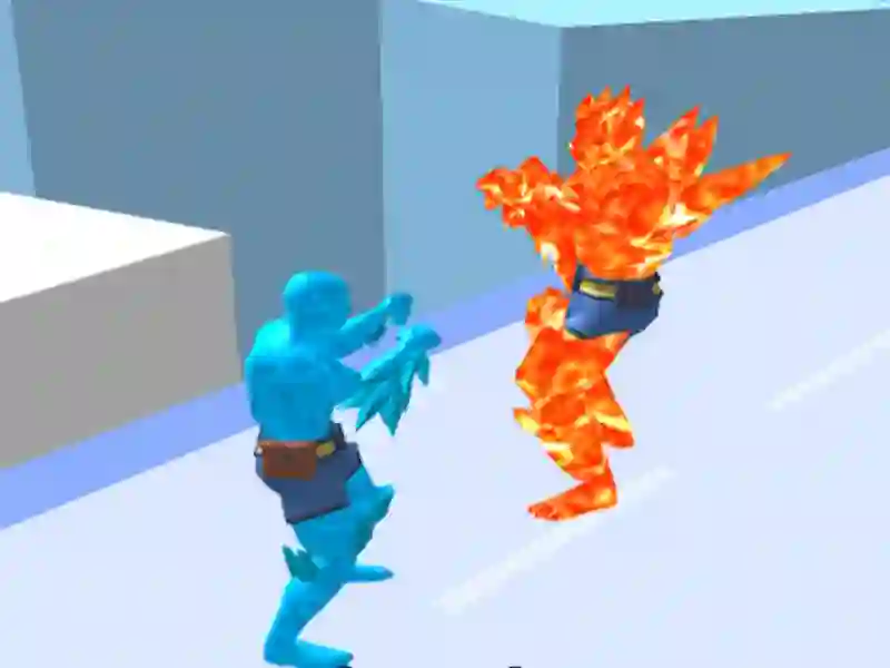 Гульня Hero Transform Run онлайн