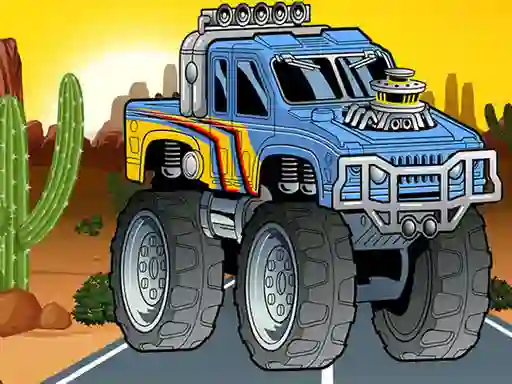 Гульня Crazy Monster Truck онлайн