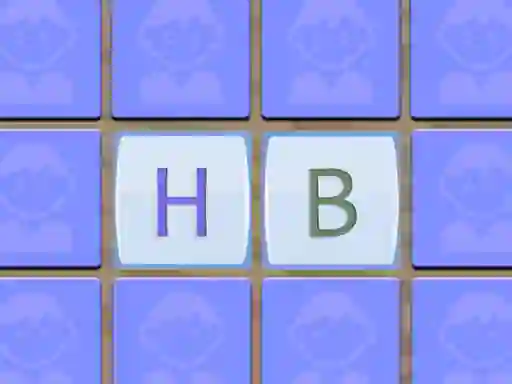 Гульня Alphabet Memory Game онлайн