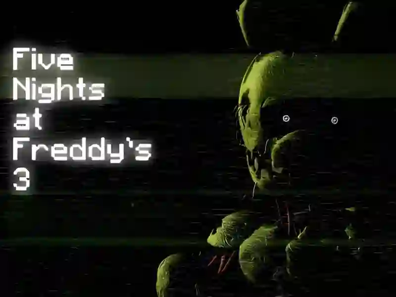 Гульня Five Nights at Freddy’s 3 онлайн