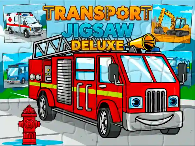 Гульня Transport Jigsaw Deluxe онлайн