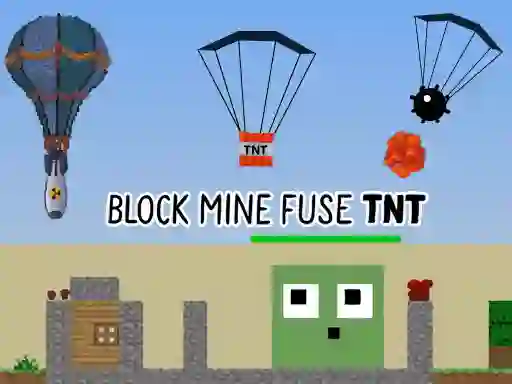 Гульня Block Mine Fuse TNT онлайн