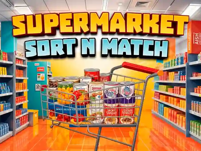 Гульня Supermarket Sort N Match онлайн
