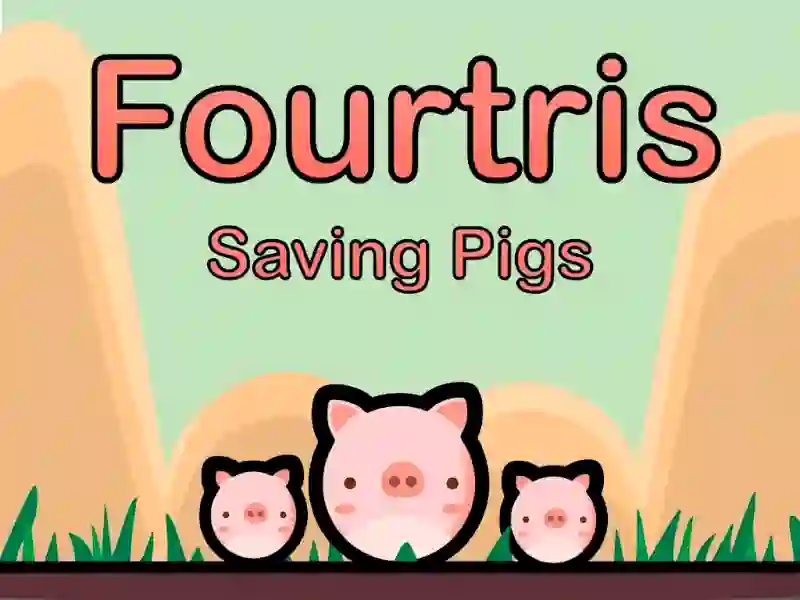 Гульня Fourtris Saving Pigs онлайн