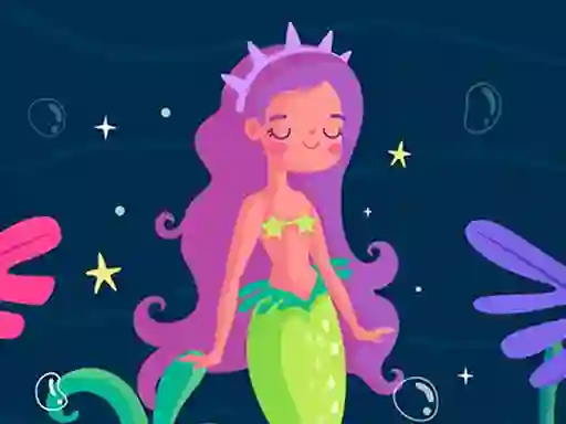 Гульня Mermaids Puzzle онлайн