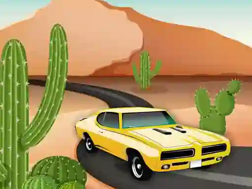 Гульня Desert Car Race онлайн