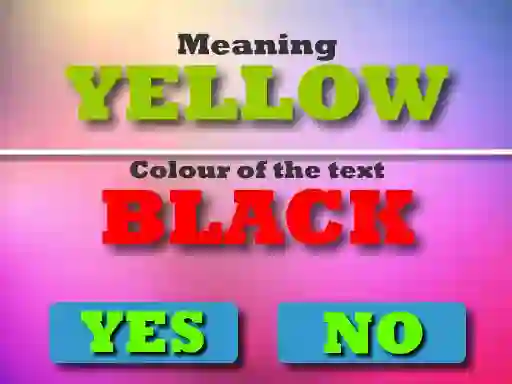 Гульня Colour Text Challeenge онлайн