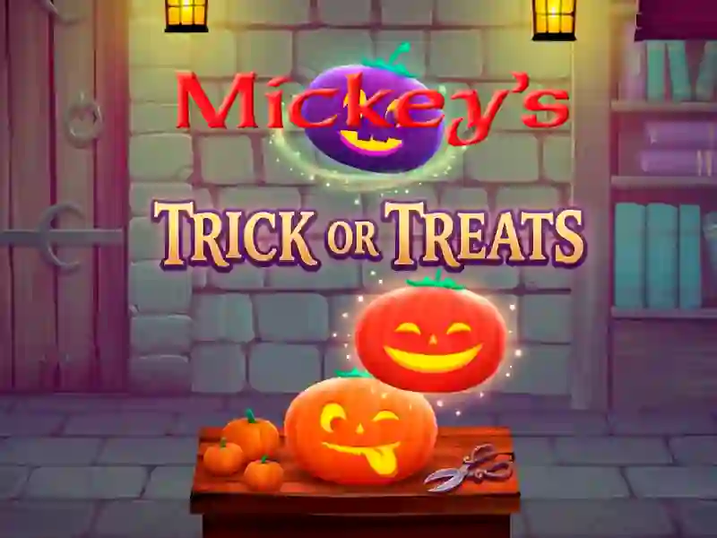 Гульня Mickey's Trick or Treats онлайн
