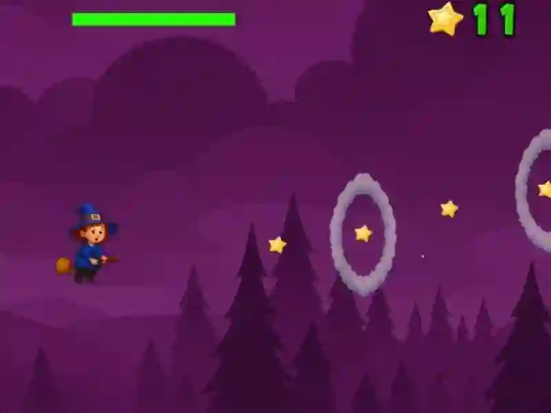 Гульня Stunt Witch 2 онлайн