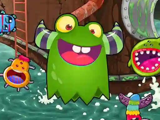 Гульня Virus Crasher онлайн