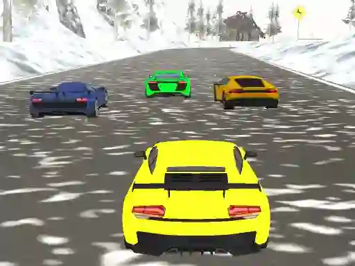 Гульня Snow Hill Racing онлайн